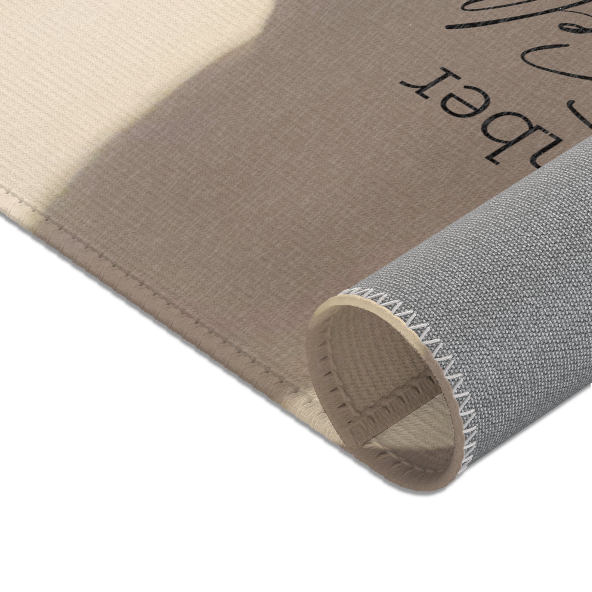 Self-Care Area Rug, Inspirational Home Decor, Living Room Mat, Mindfulness Gift, Cozy Floor Covering, Home Affirmation Rug