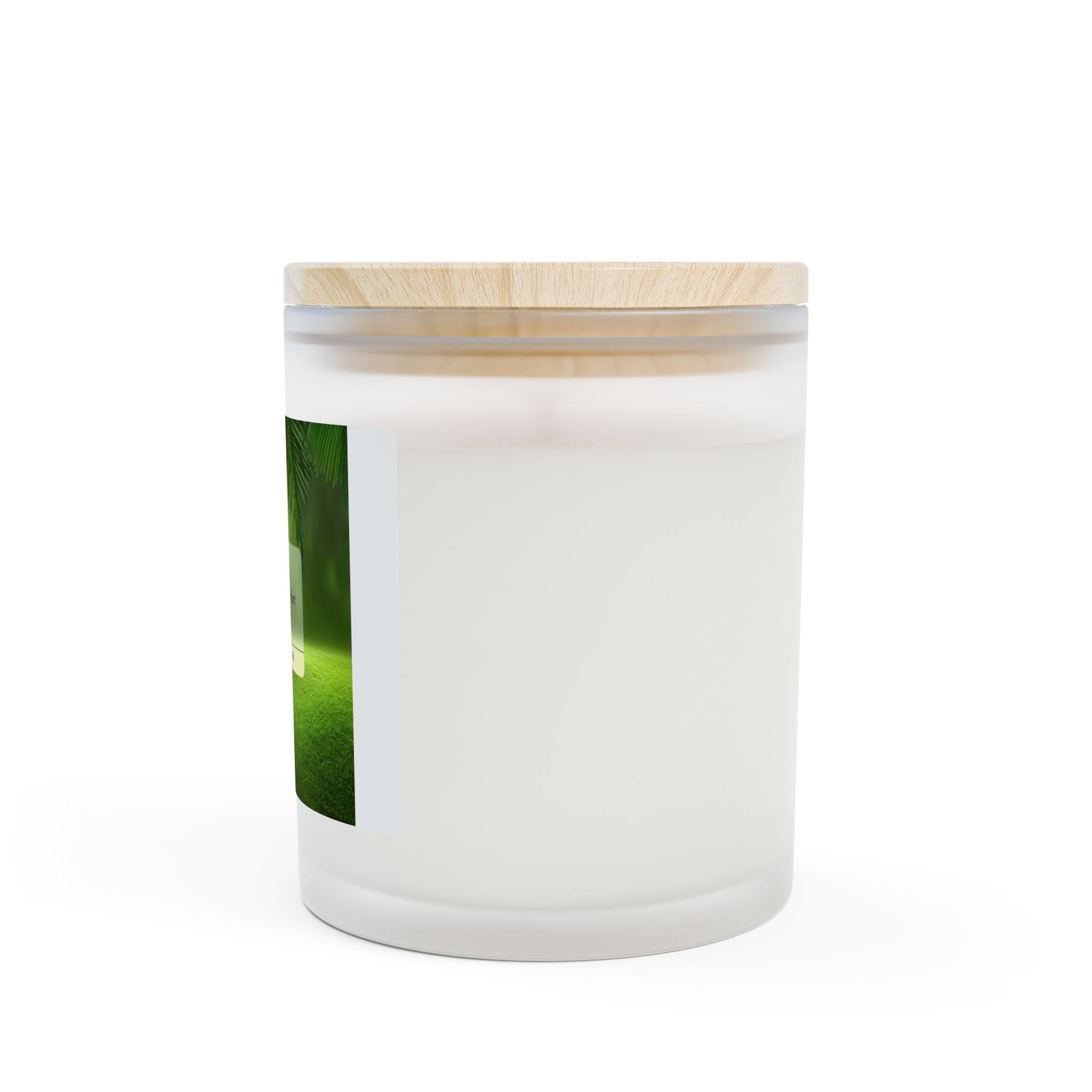 Frosted Glass Candle, 11oz