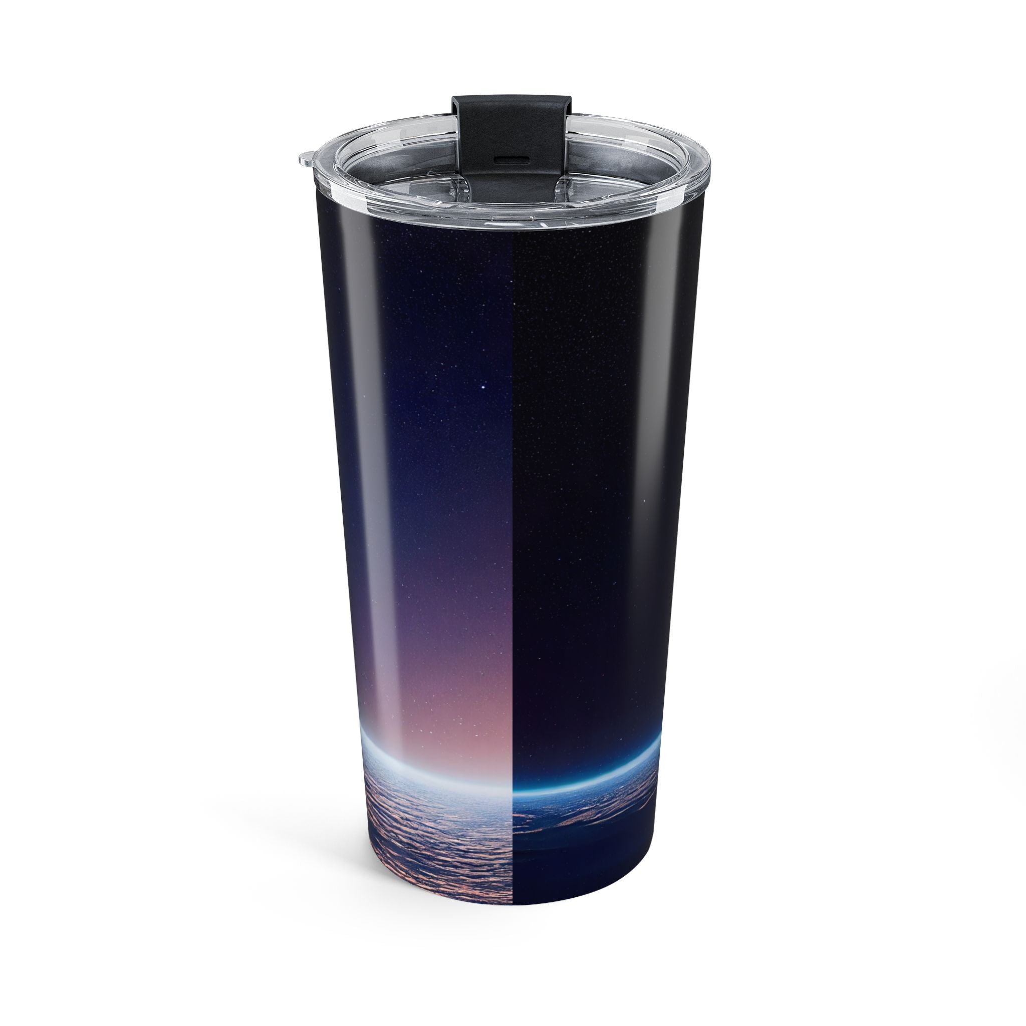 Inspirational Space Tumbler, 20oz Travel Mug for Coffee Lovers, Unique Gift for Astronaut Fans, Motivational Drinkware, Cool Space Decor